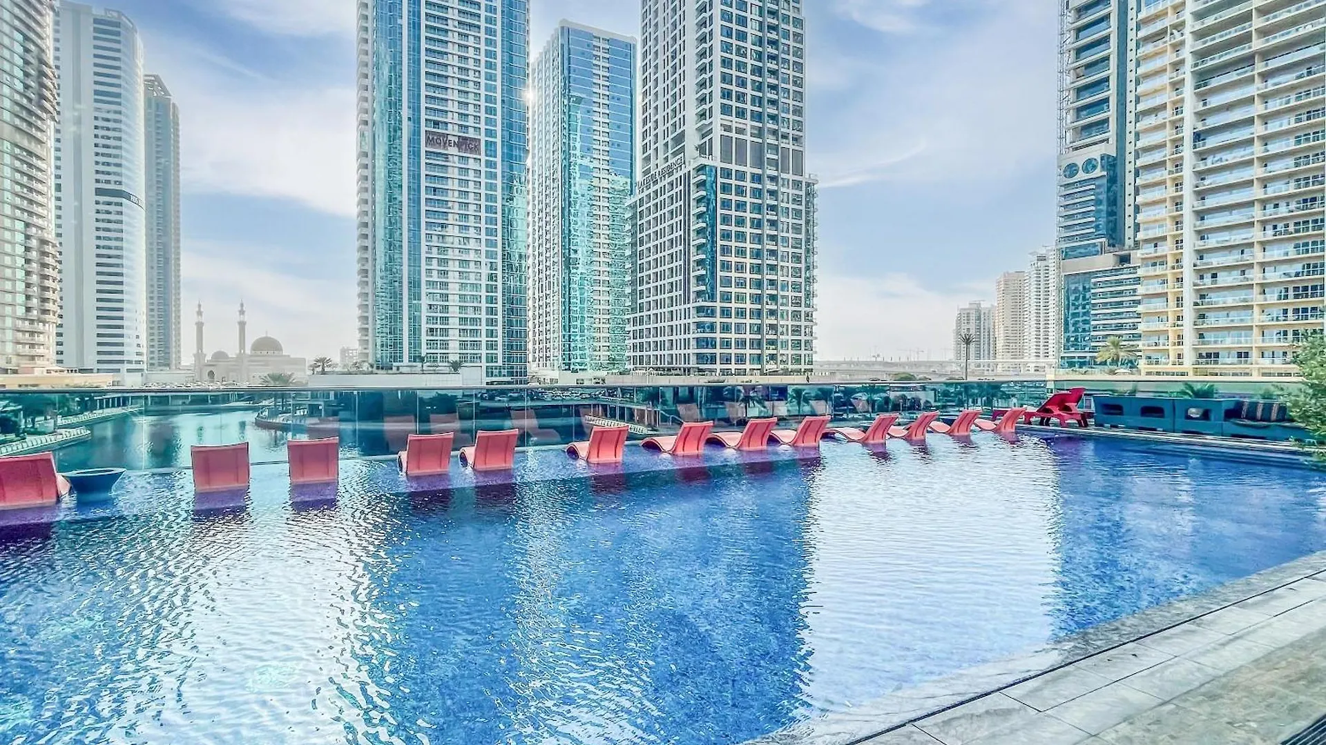 Apartment Elite Lux Holiday Homes - Stunning Lake View 1Bhk Retreat In Jlt Dubai