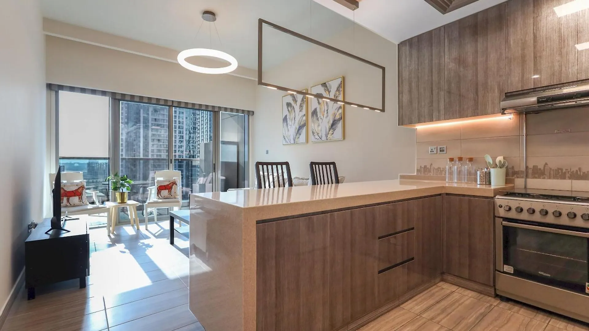 Apartment Elite Lux Holiday Homes - Stunning Lake View 1Bhk Retreat In Jlt Dubai